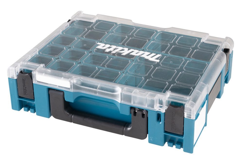 Makita Werkzeugkoffer Makpac-Organizer mit 13 Boxeinsätzen 191X80-2