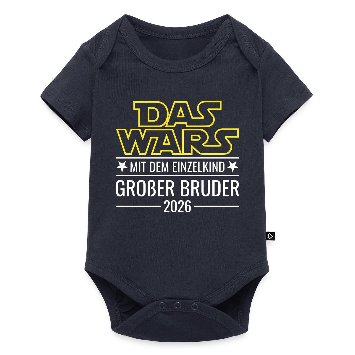 Kurzarmbody Das wars mit dem Einzelkind - Großer Bruder 2026 Kurzarm Tages Baby Bo