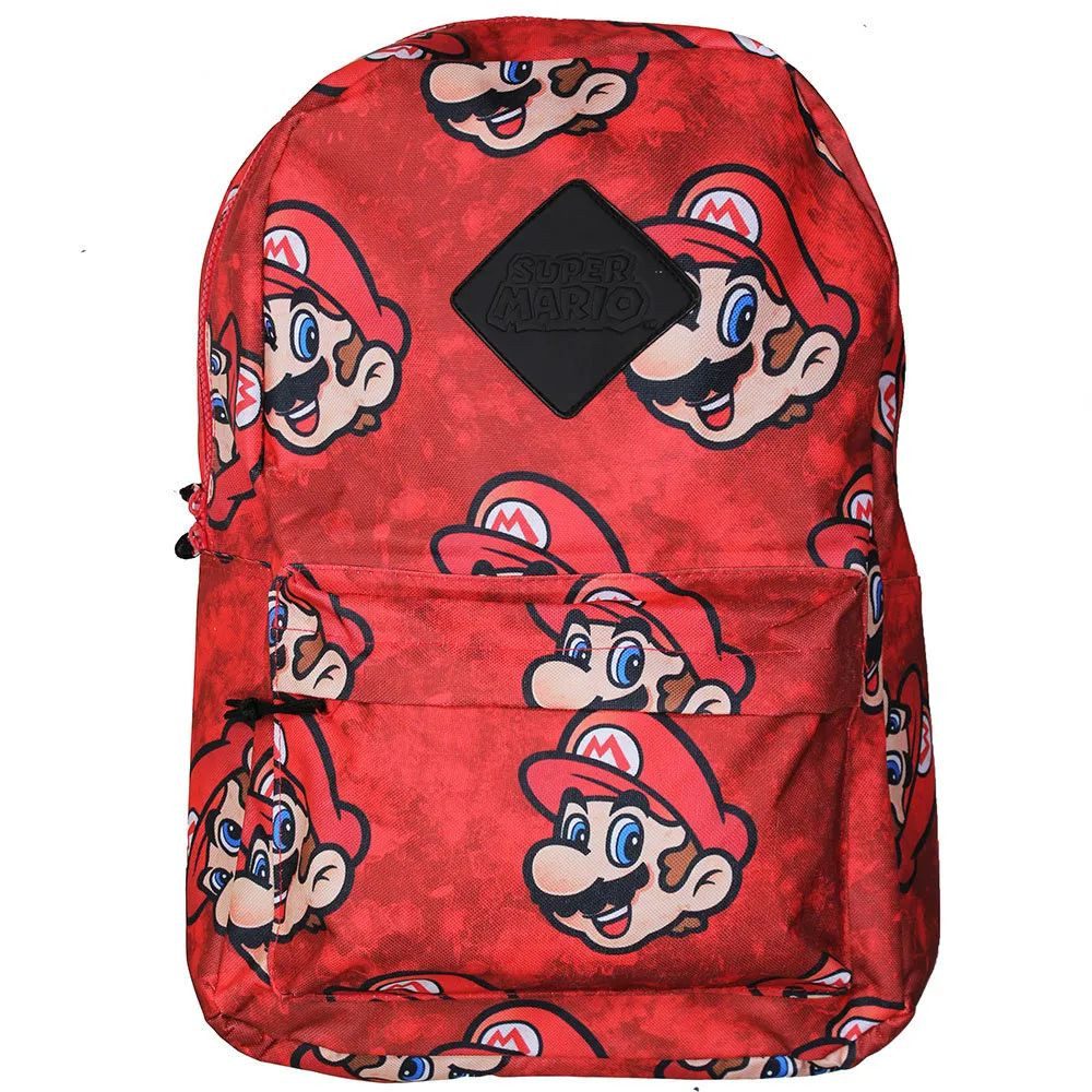 Super Mario Freizeitrucksack SUPER MARIO Rucksack rot Nintendo