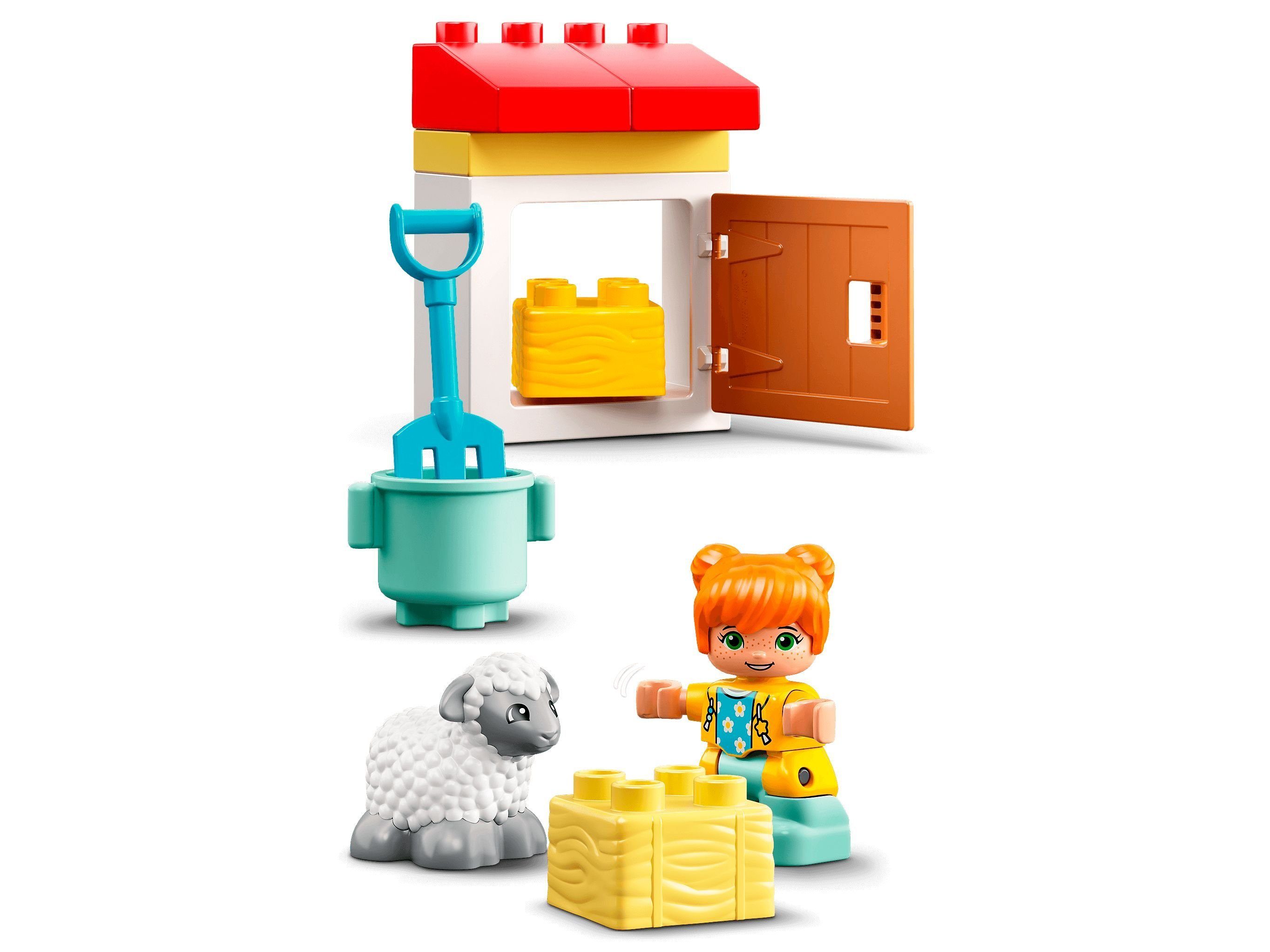 27 Traktor St) Tierpflege, DUPLO® LEGO® - und Konstruktionsspielsteine LEGO® (Set,