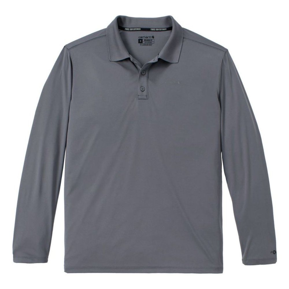 Carhartt Longsleeve Force Sun Defender™ Relaxed LS Logo Polo