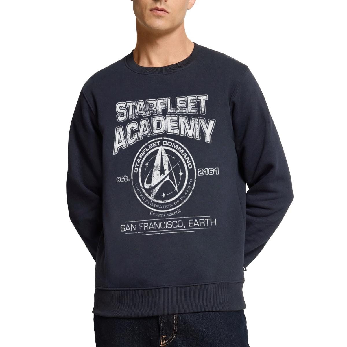 Spreadshirt Sweatshirt Star Trek Discovery Starfleet günstig online kaufen