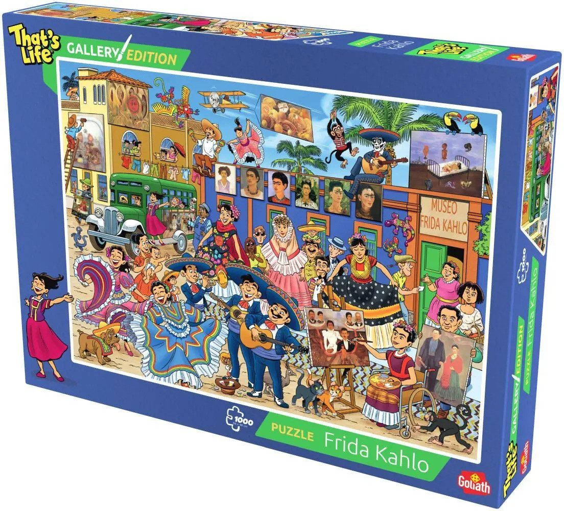Goliath Toys Puzzle That's Life - Gallery Edition - Frida Kalo, 1000 Puzzleteile