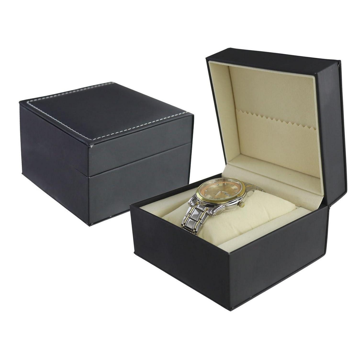 LuxusKollektion Uhrenbox Uhrenbox Lederoptik (1 St)
