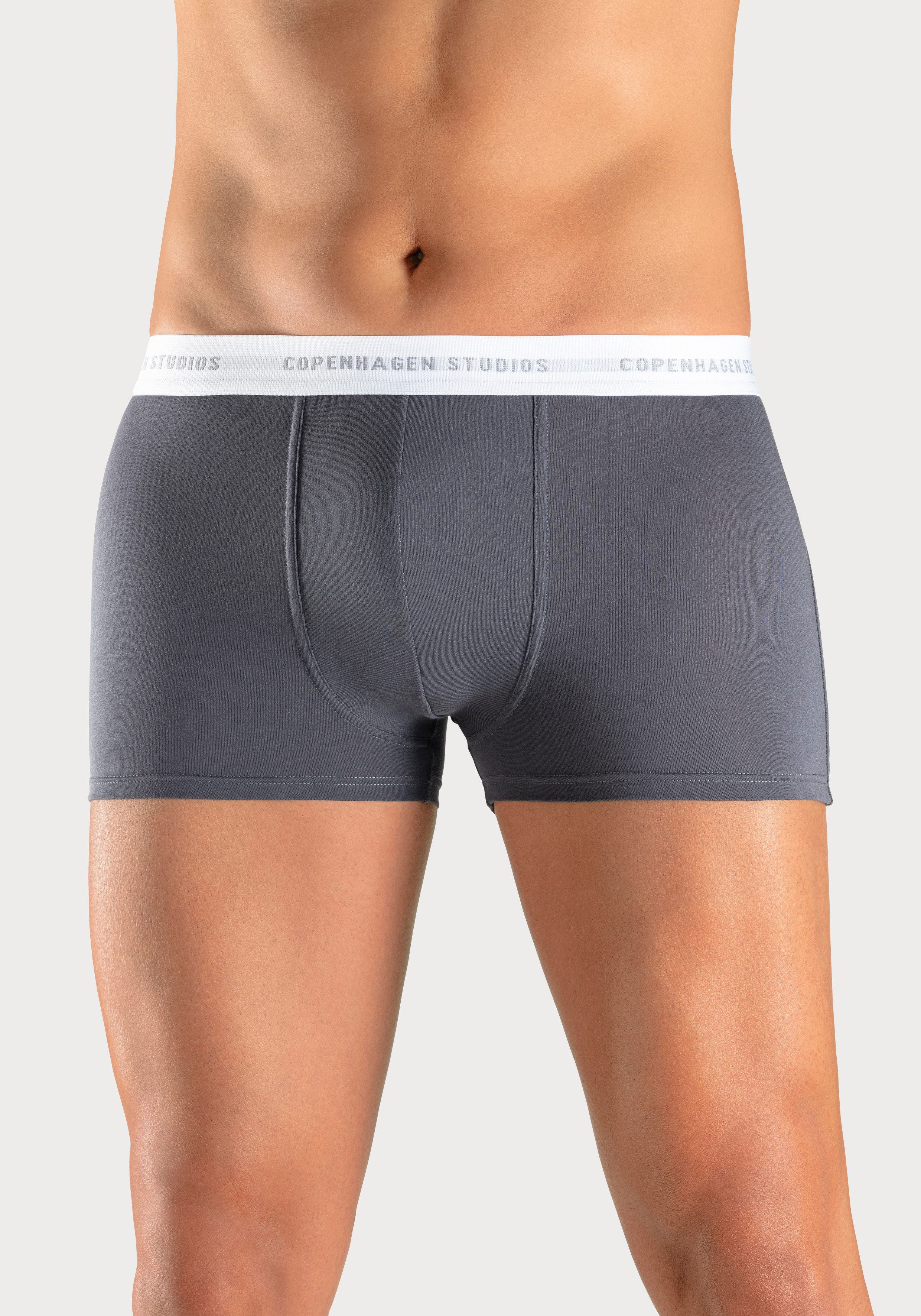 Copenhagen Studios Boxer Boxershorts für Herren (Packung, 3-St) mit weißem günstig online kaufen
