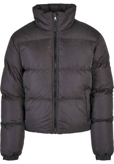 URBAN CLASSICS Winterjacke Damen Ladies Short Peached Puffer Jacket (1-St)