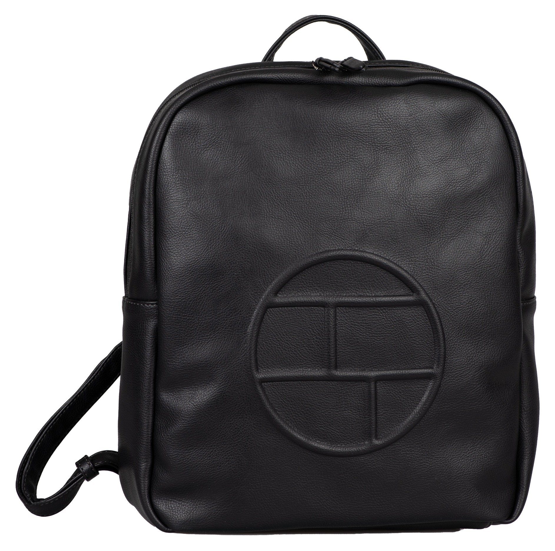 TOM TAILOR Cityrucksack ROSABEL Backpack M, mit TH-Logo vorne schwarz