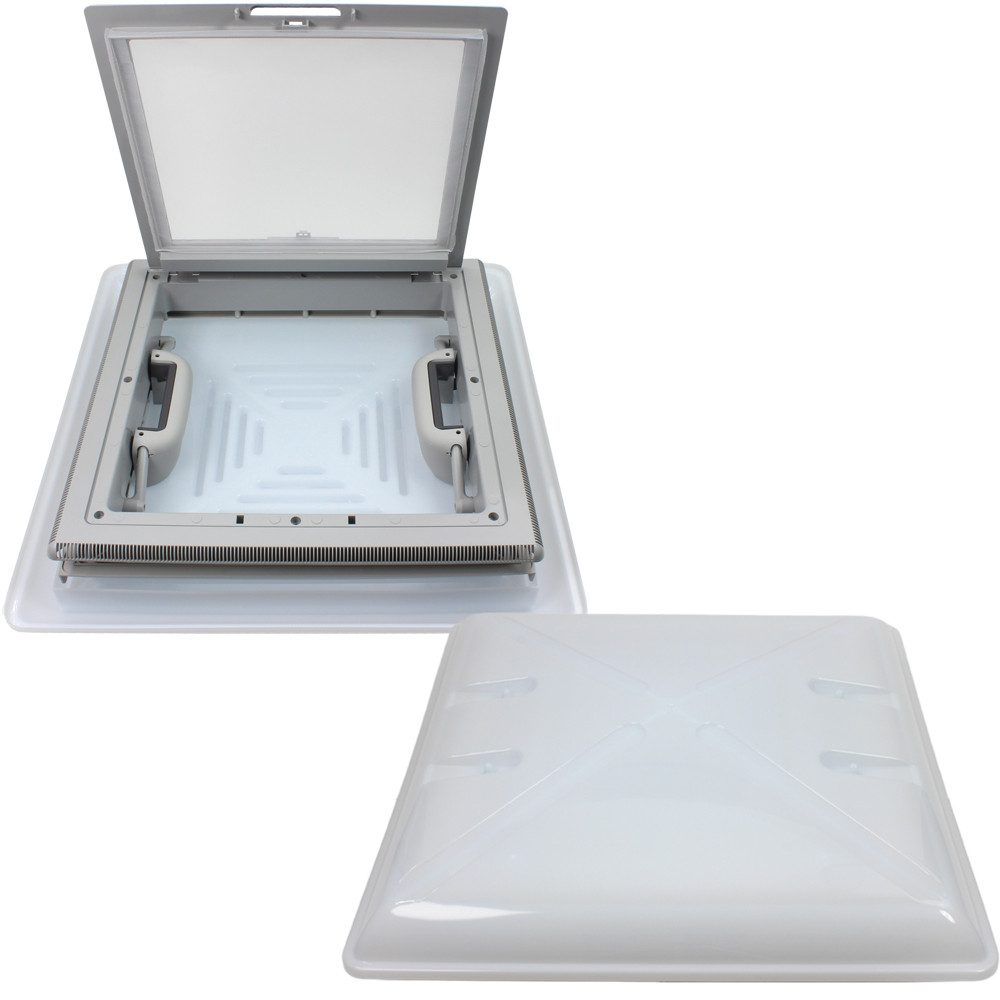 MPK Dachfenster MPK Modell 46 Dachhaube 40 x 40 cm + Rollo Wohnwagen Wohnmobil Camper