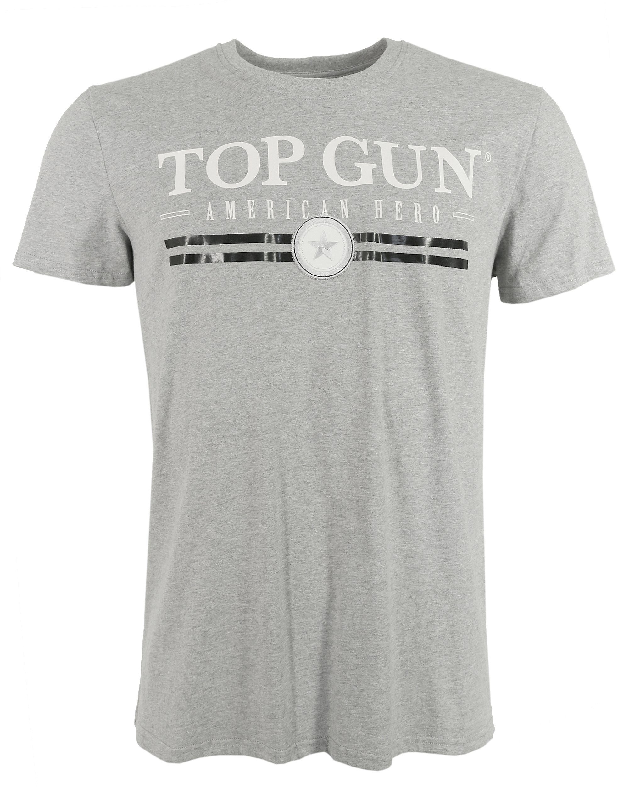 TOP GUN T-Shirt TG20201130 grey mélange