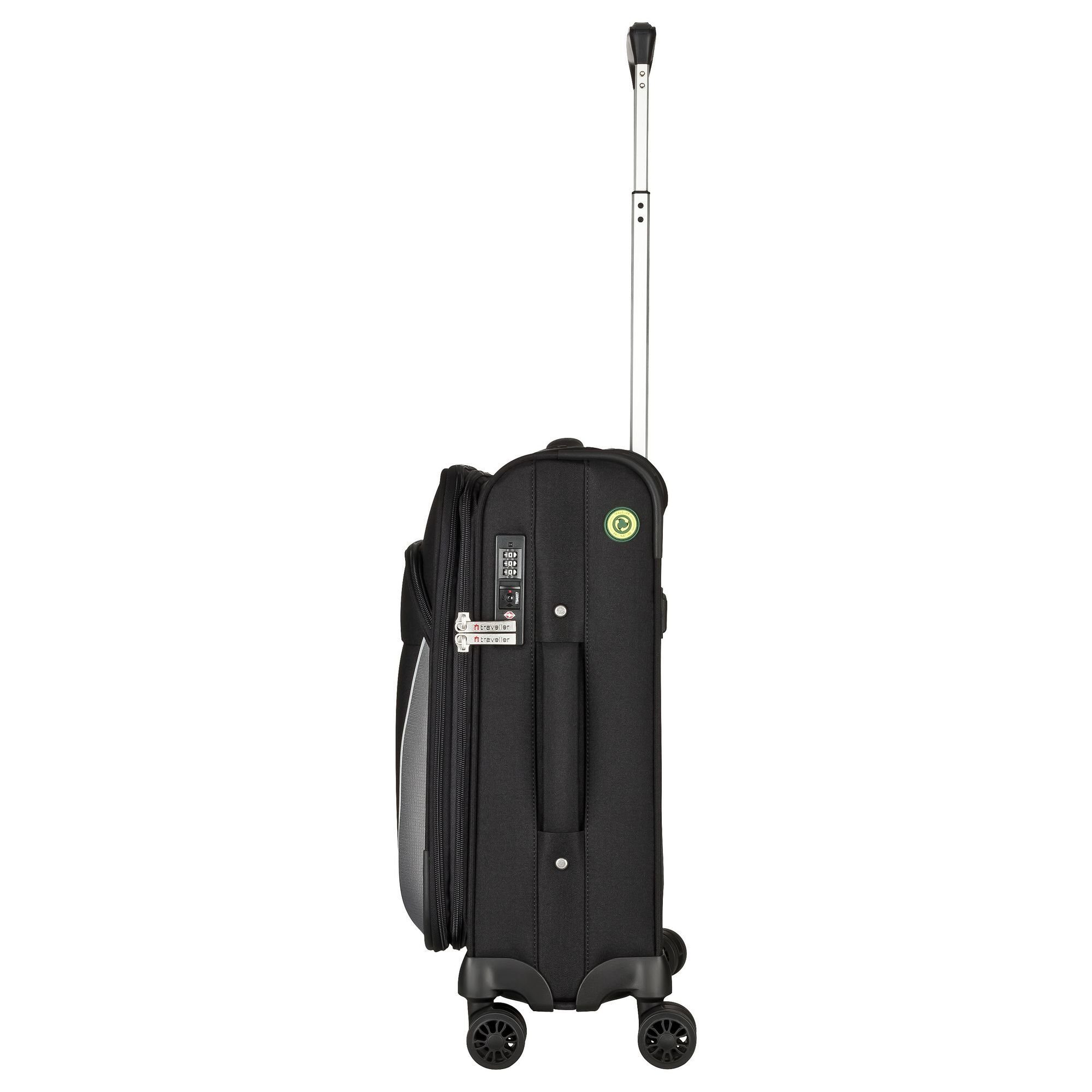 Traveller Handgepäck-Trolley PROnature, 4 Rollen, PET günstig online kaufen