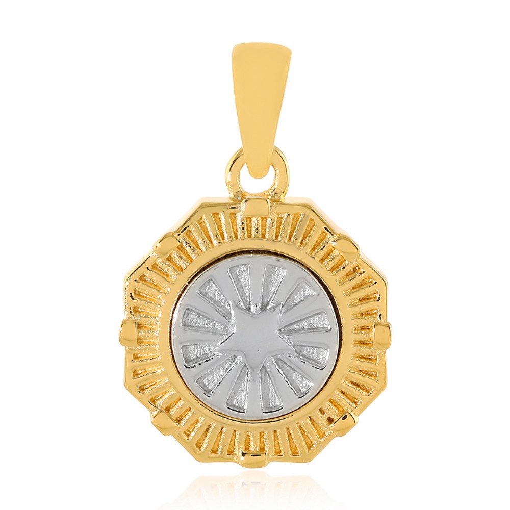 Cavill Kettenanhänger Cavill Sternenanhänger 925 Silber vergoldet, elegant, 24x15 mm (1-tlg)