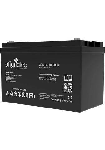 offgridtec »AGM Solarbatterie« Solarakkus 101000 ...