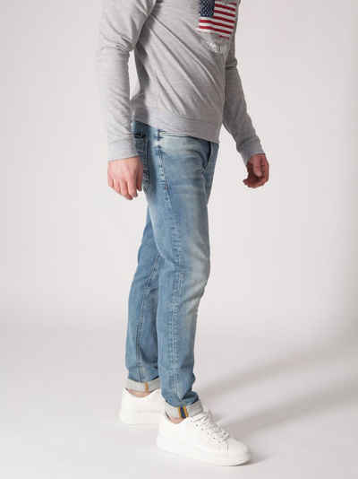 Miracle of Denim Slim-fit-Jeans »Morris« (1-tlg) mit Doppeltasche