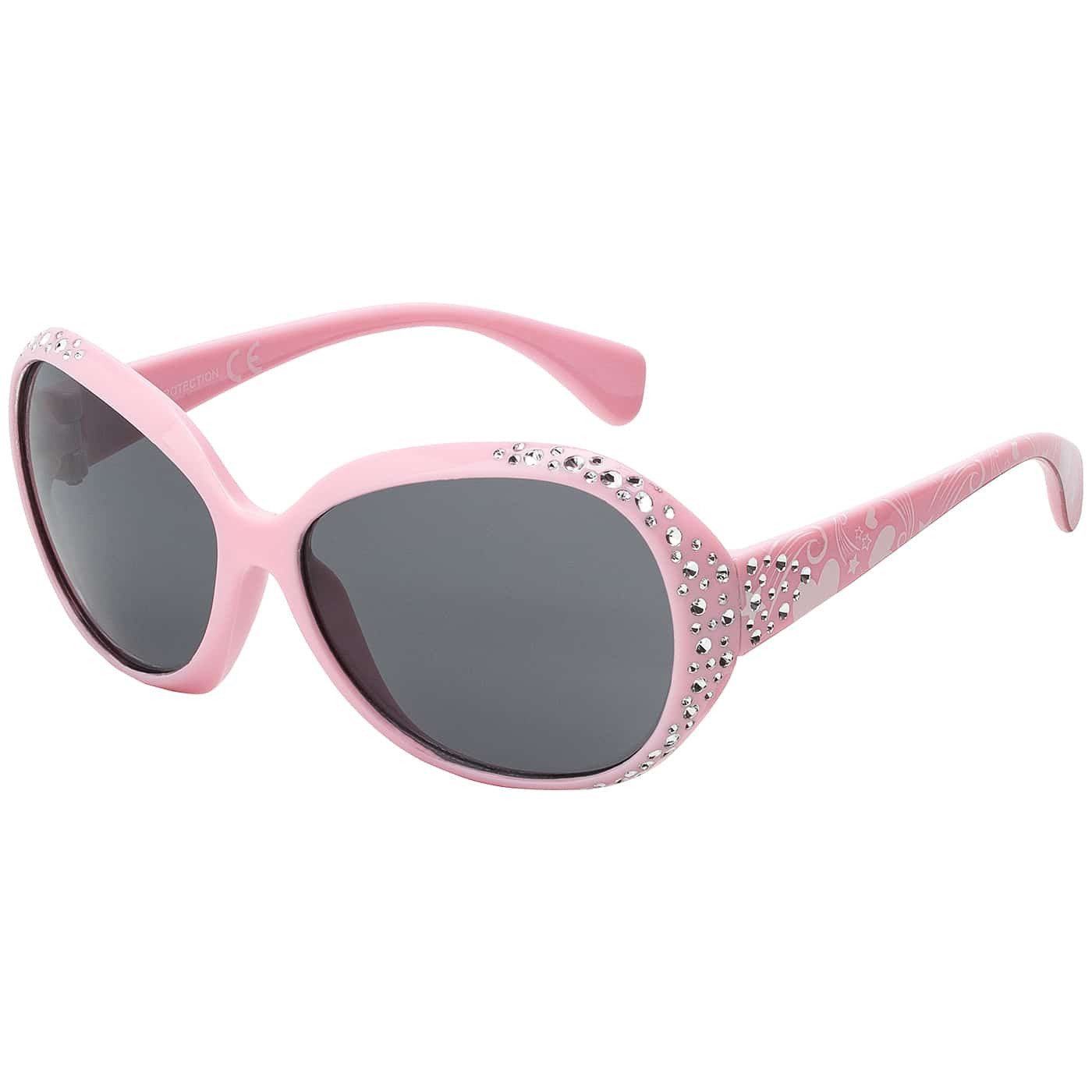 BEZLIT Eyewear Wayfarer Mädchen Kinder Sonnenbrille Cat-Eye Stil (1-St) mit durchsichtigen Bügel