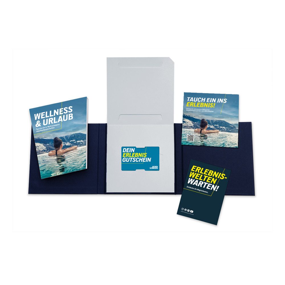 Jochen Schweizer Erlebnisgutschein Geschenkbox Wellnessurlaub, Erkunde neue Wellnessgalaxien