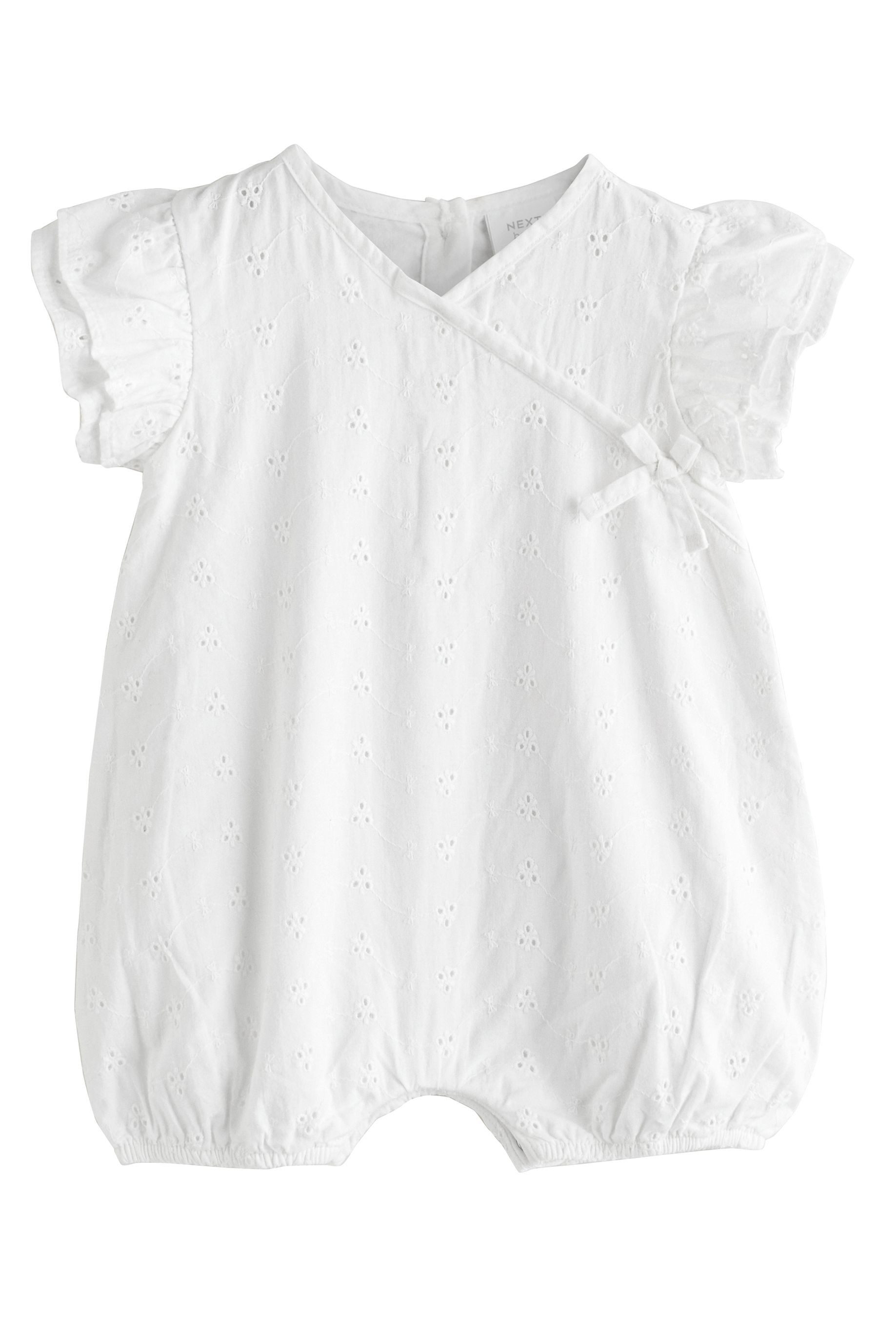 Next Strampler Baby-Strampler mit Lochstickerei (1-tlg)