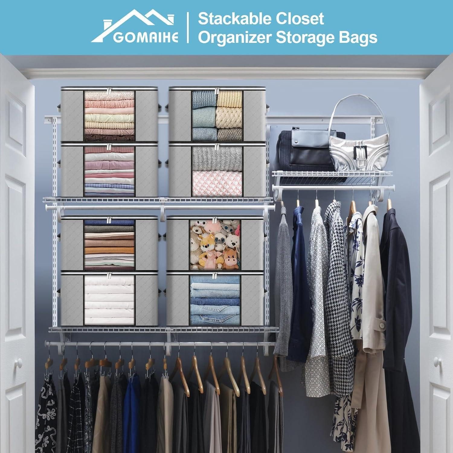 LuxusKollektion Aufbewahrungsbox 6er Set 90L Faltbare Aufbewahrungsboxen mi günstig online kaufen