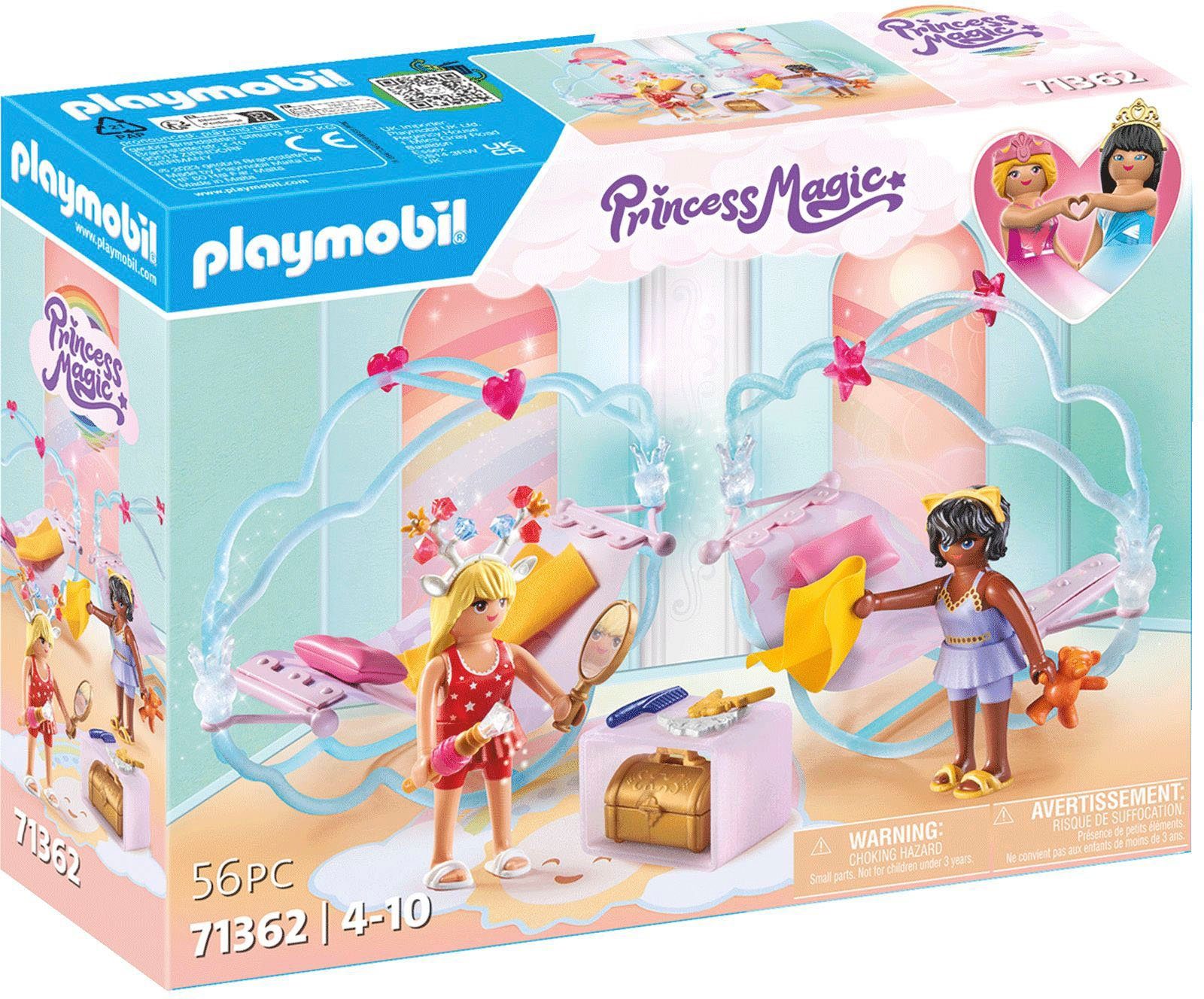 Playmobil® Konstruktions-Spielset Himmlische Pyjamaparty (71362), Princess Magic, (56 St), Made in Europe