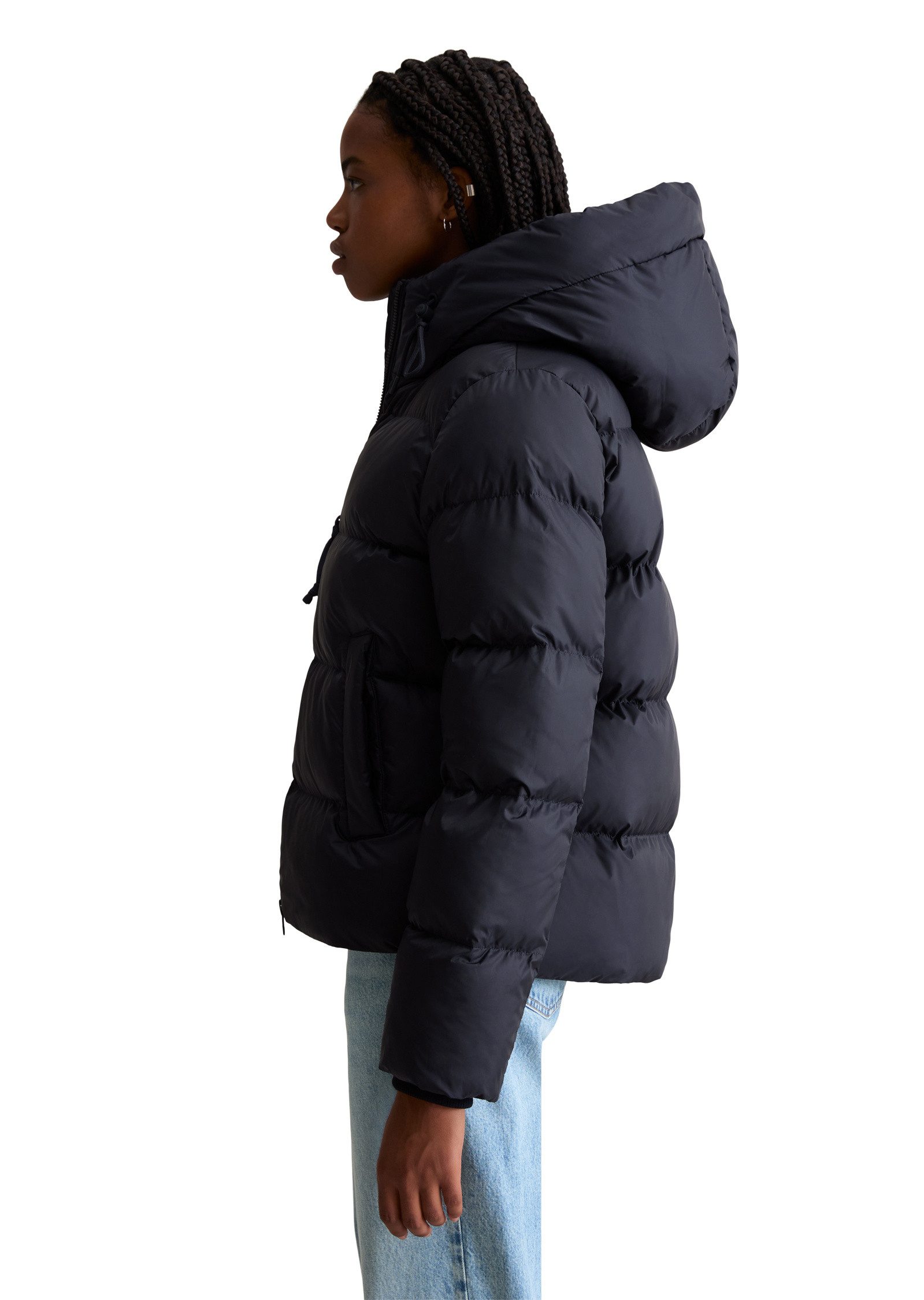 Marc O'Polo DENIM Outdoorjacke aus recyceltem Polyester günstig online kaufen