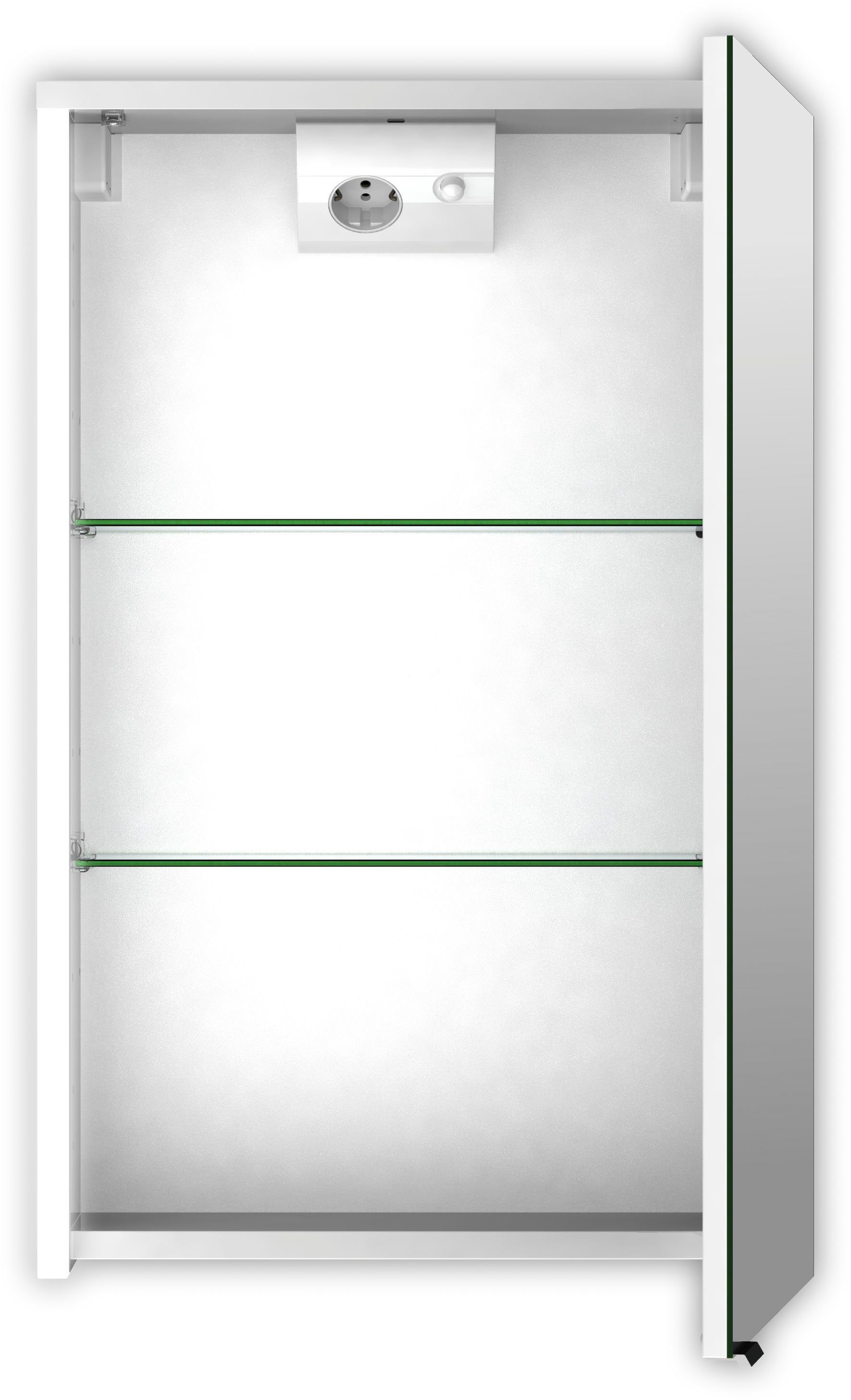 jokey Spiegelschrank Gabun 2L 40 x 66,9 x 14,6 cm