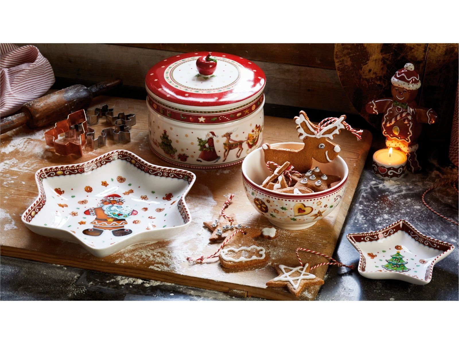 Villeroy & Boch Aufbewahrungsdose Villeroy & Boch Gebäckdose Winter Bakery Delight, Auswahl – Bild 2 von 3