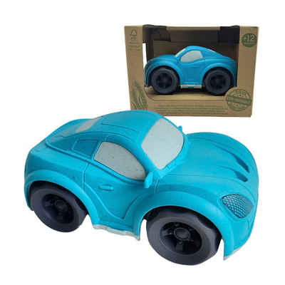 alldoro Spielzeug-Rennwagen 60401, Rennauto, ecofriendly, aus Kunststoff-Weizenstroh-Mix, 14,5 x 8,5 cm