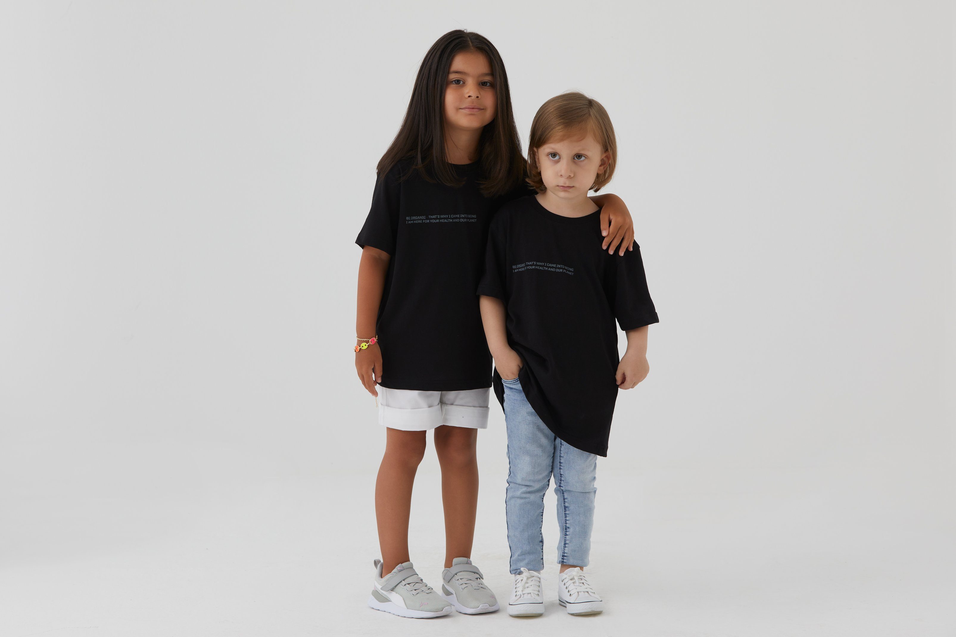 Rockupy T-Shirt für Kinder "Quoc" schwarz