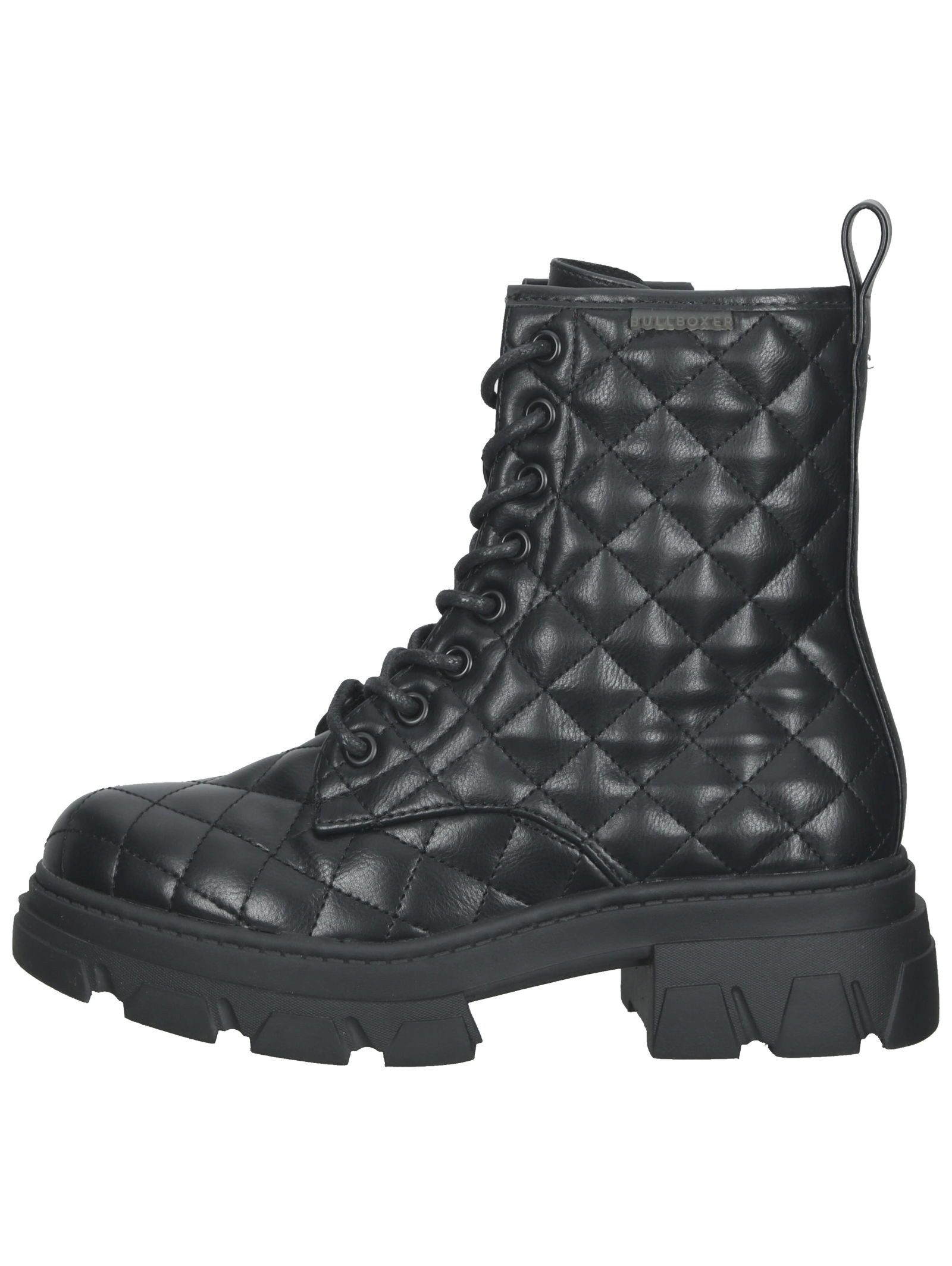Bullboxer Stiefelette Lederimitat . Schnürstiefelette