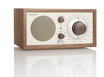 Tivoli Audio Model One BT UKW-Radio (FM-Tuner, Retro-Optik, Bluetooth, Echtholz-Gehäuse, Tisch-Radio, Küchen-Radio)