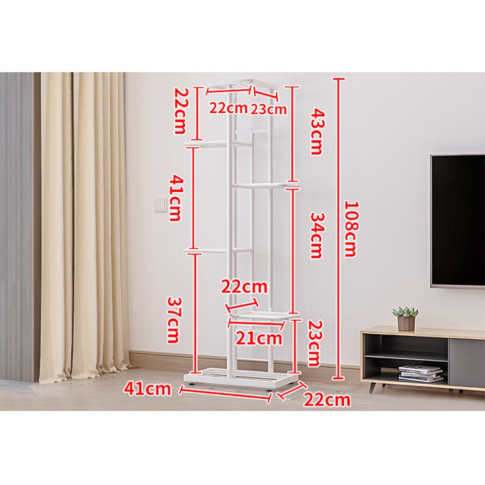 GarveeMore Küchenorganizer-Set 6-Tier Pflanzenständer, 7-Topf Indoor Hohe P günstig online kaufen