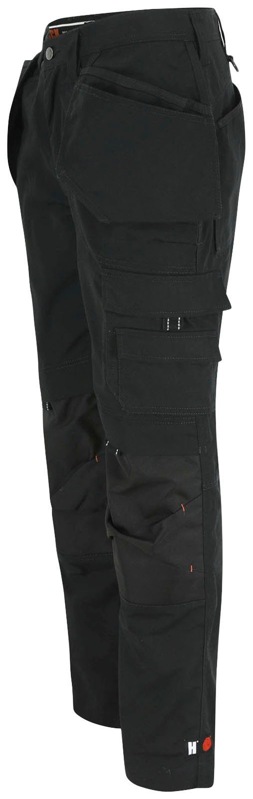 Herock Arbeitshose Dagan Hose Wasserabweisend, 11 schwarz Taschen robust, (inkl. Nageltaschen)