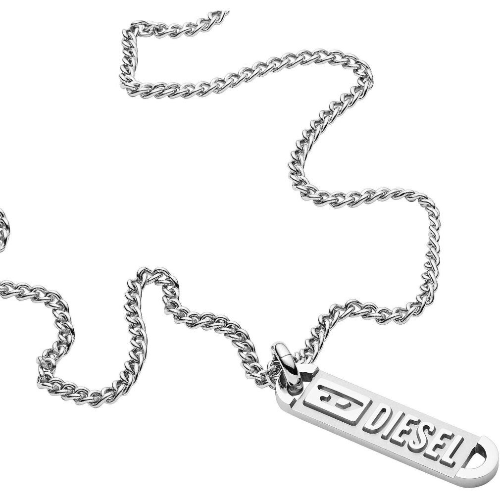 Diesel Kette mit Einhänger Men´s steel necklace DX1228040