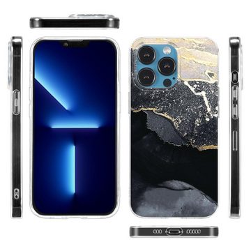 CoolGadget Handyhülle Marmor Slim Case für iPhone 12 Pro Max 6,7 Zoll, Hülle Dünne Silikon Schutzhülle für Apple iPhone 12 Pro Max Hülle