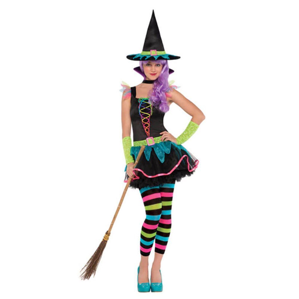 Amscan Kostüm Kostüm Neon Hexe