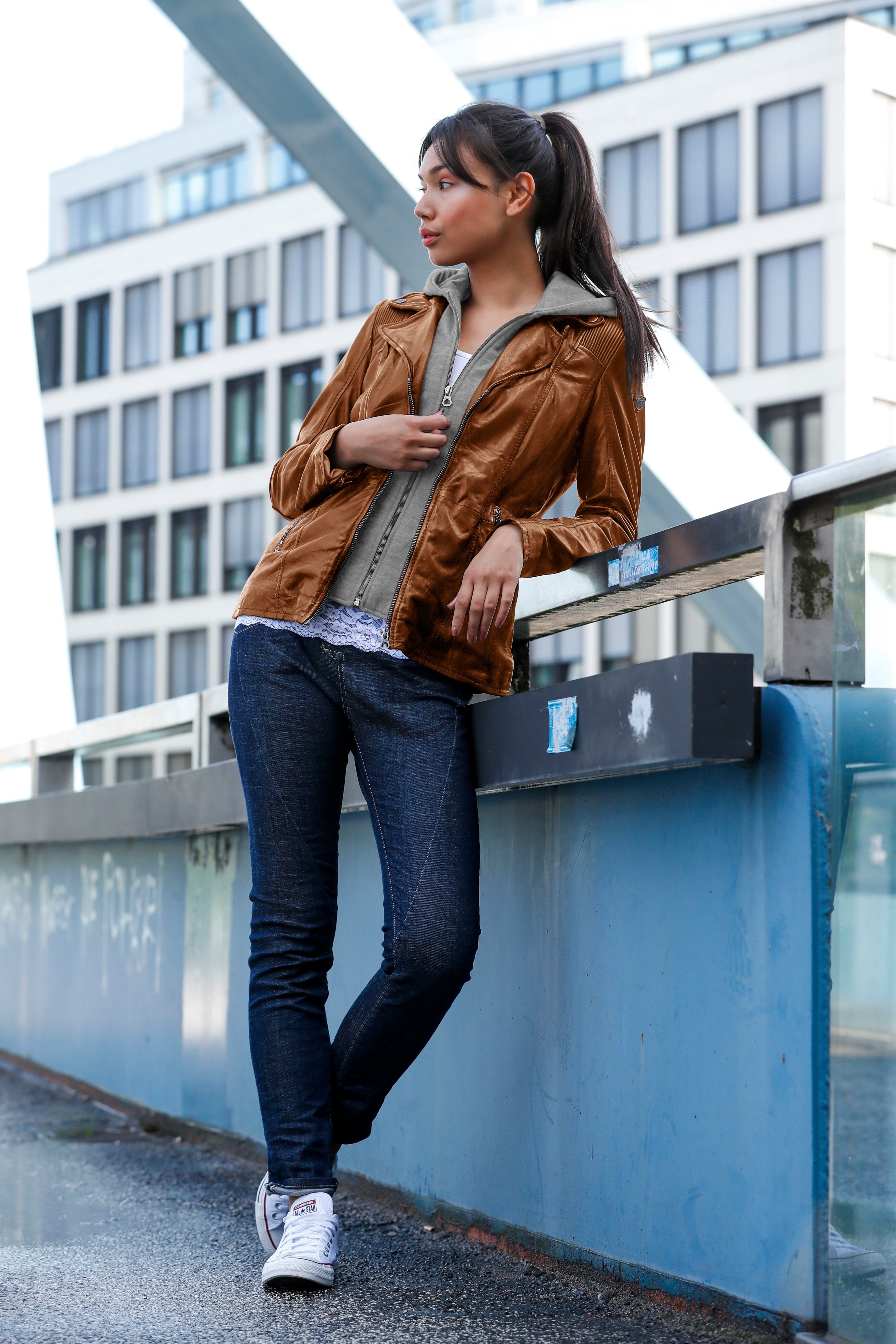 Elegante Lederjacken für Damen online kaufen | OTTO