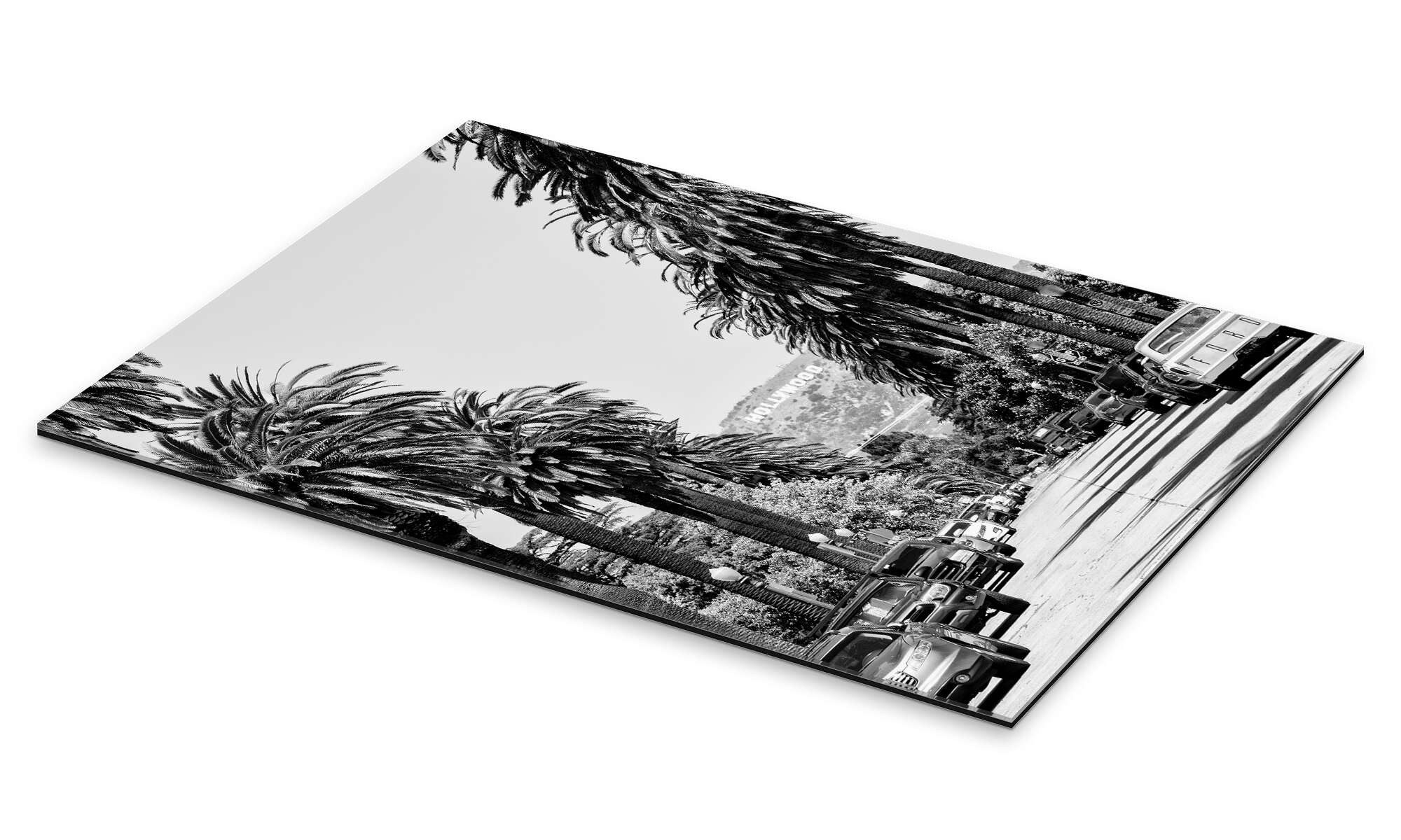 Posterlounge Wandbild Schwarzes Kalifornien - Innenstadt günstig online kaufen