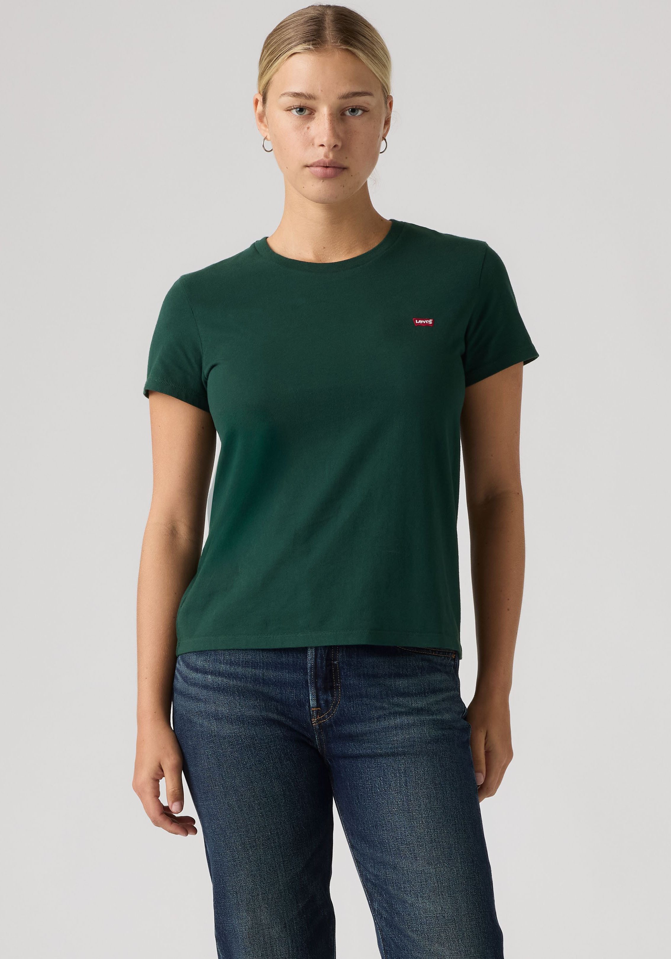 Levi's® T-Shirt TEE Minilogo mit kleiner Logostickerei