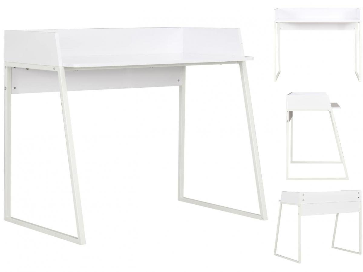 90x60x88 cm vidaXL Schreibtisch Schreibtisch Weiß