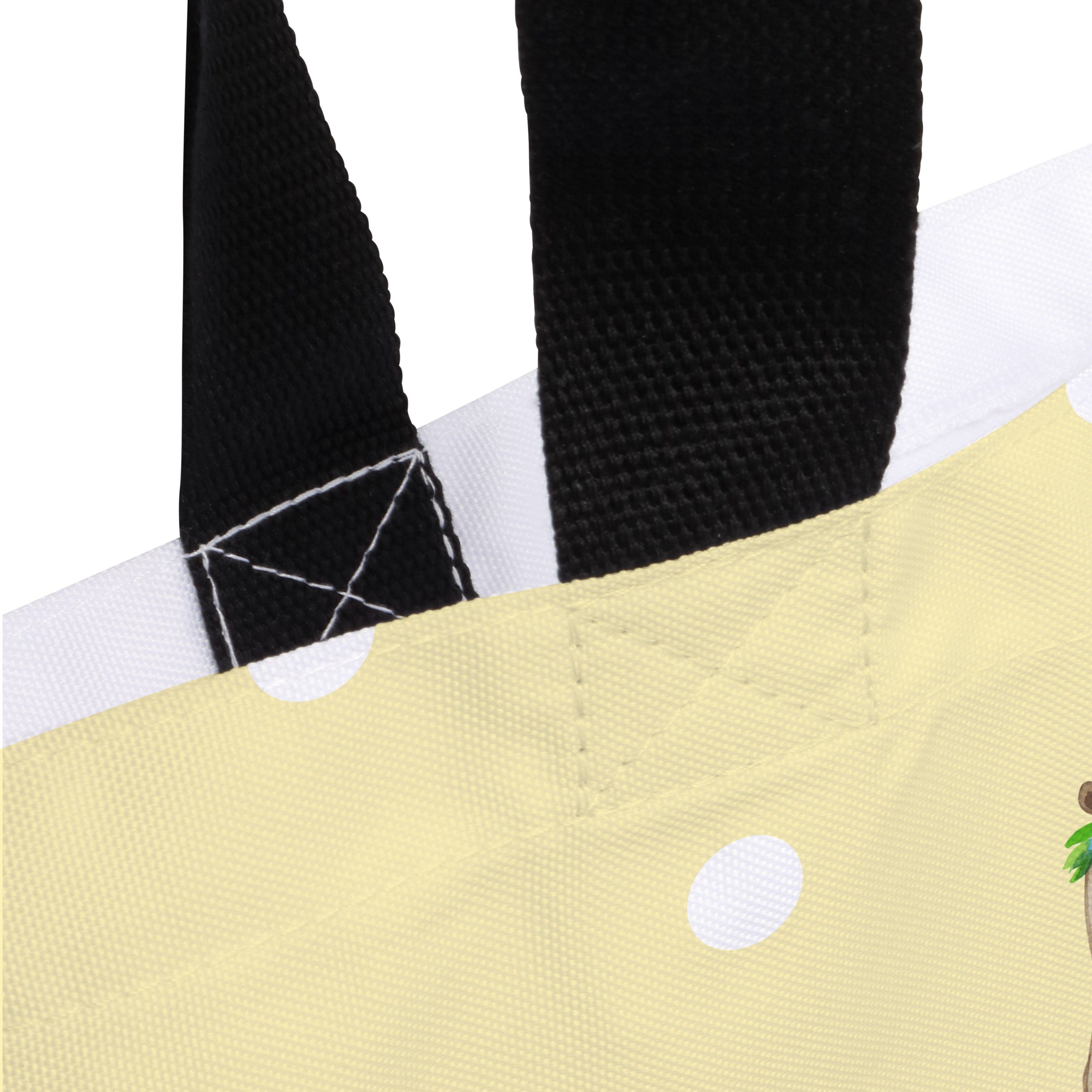 Pastell & Mutt Mr. - Mrs. Shopper (1-tlg) Gelb Geschenk, mit Freizeittasche, Panda Blumenkranz - Bären