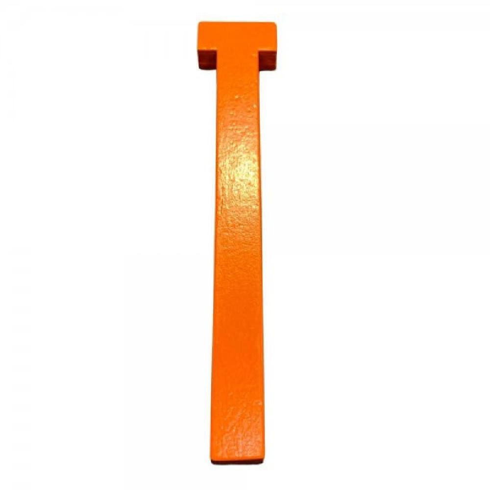 Design Letters Spiel Holzbuchstabe T Orange (12cm)
