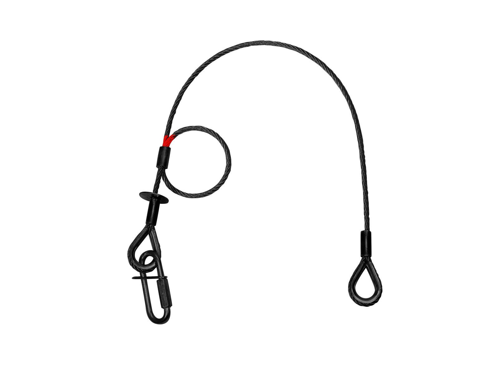 SAVEKING SAVEKING Sicherungsseil 5x600 schwarz 58062P Drahtseil