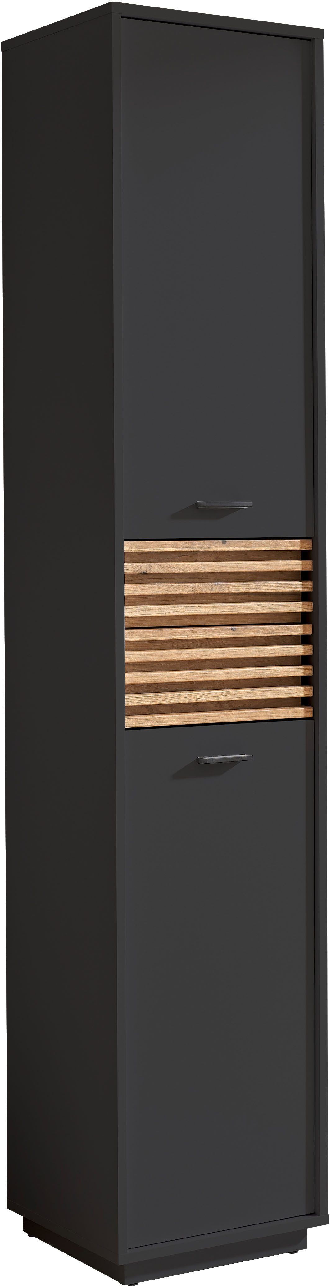 BASIC by Balculina Hochschrank Liguria B/H/T 38x191x35 cm (1-St) Breite 38cm, Unterflurauszug, FSC-Mix 70%