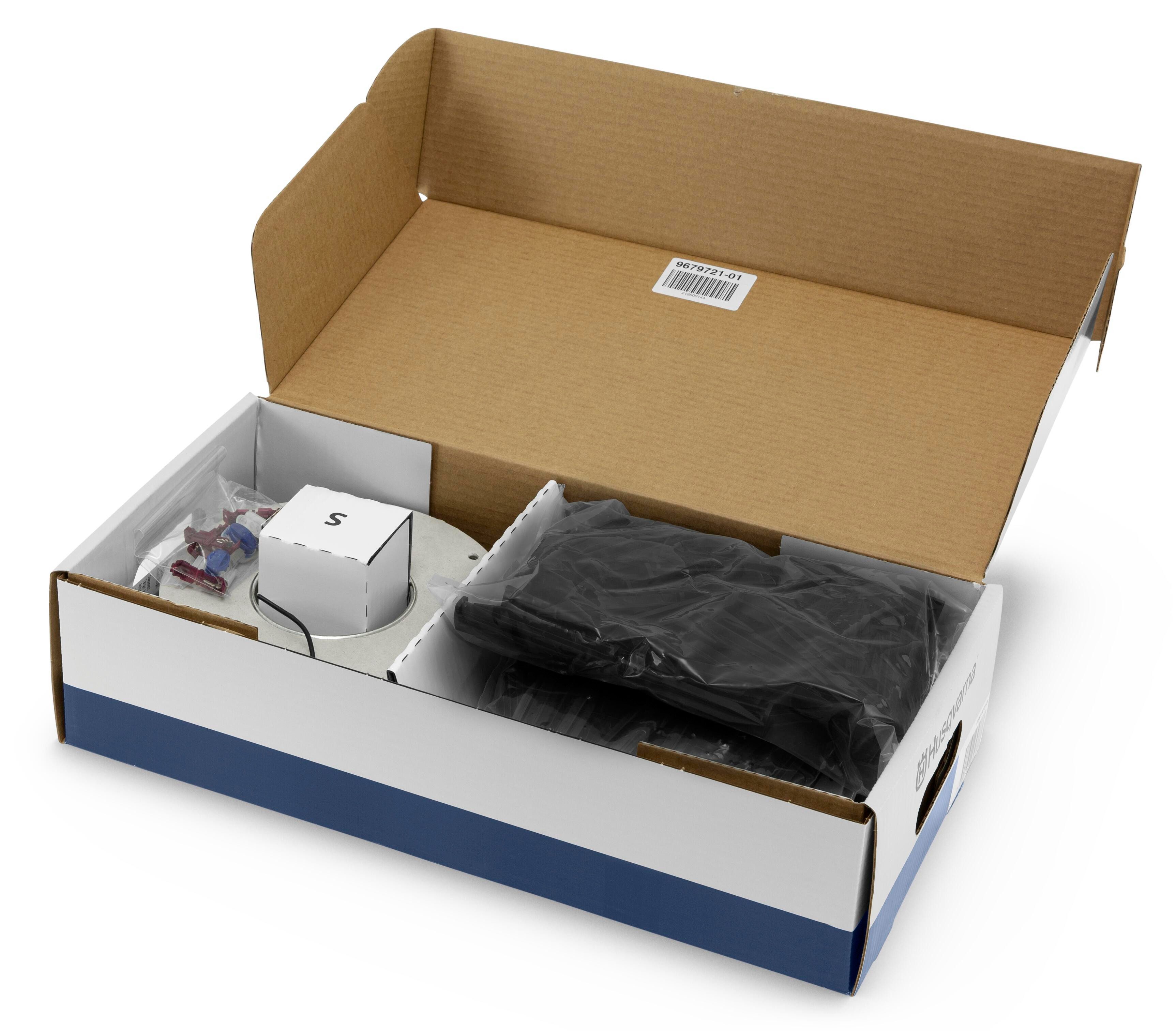 Husqvarna Rasenmähroboter Automower Installations-Kit S, 150 m Begrenzungskabel, 300 Haken, 3 Kuppler und 5 Steckverbinder