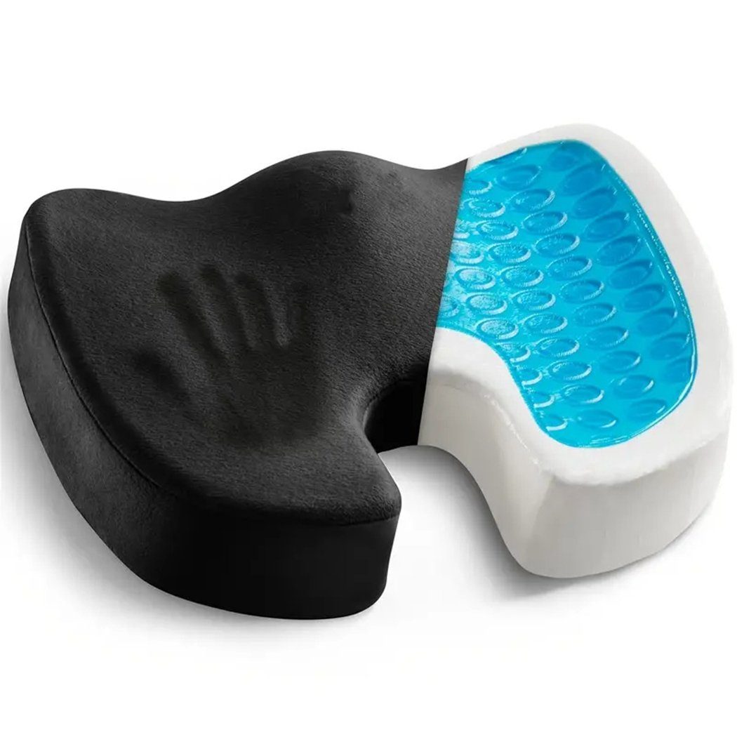 Komfort Sitzkissen Memory-Schaum für Gel-Sitzkissen Asche Stuhlkissen kühlendes – TUABUR aus