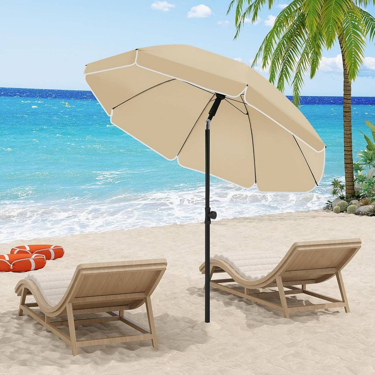 Woltu Esszimmerstuhl, Strandschirm UV-beständig, höhenverstellbar, 45° günstig online kaufen