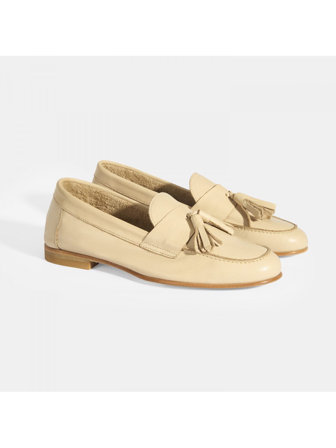 Desa Damen-Slipper – Obermaterial und Futter aus Leder, Sohle aus Echtlede günstig online kaufen