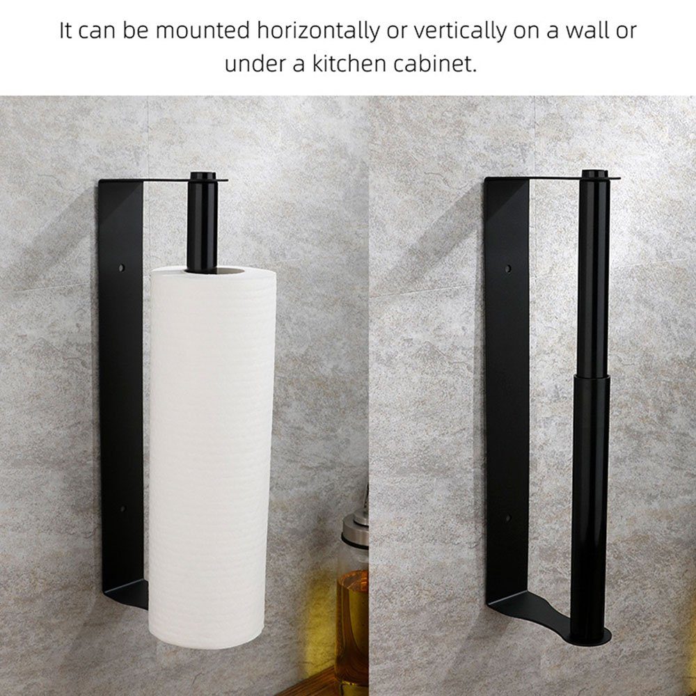 Küche Badezimmer Klopapierhalter und Bohren,Toilettenpapierhalter Toilettenpapierhalter ohne Haiaveng Selbstklebend, für