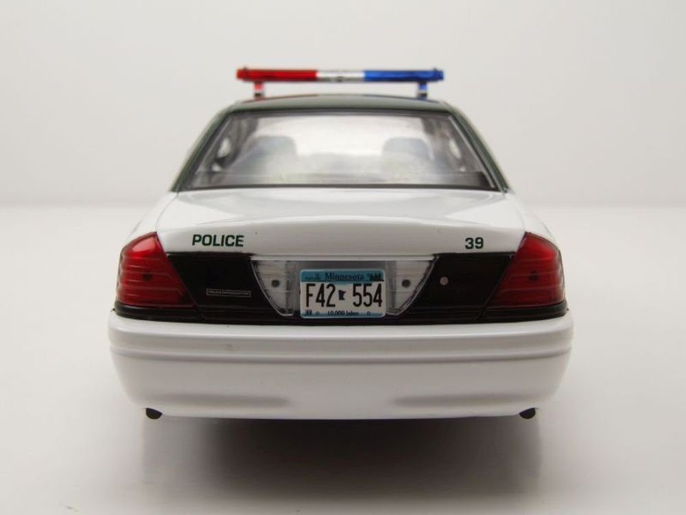 GREENLIGHT collectibles Modellauto Ford Crown Victoria 2006 weiß Police Interceptor Fargo TV-Serie, Maßstab 1:24