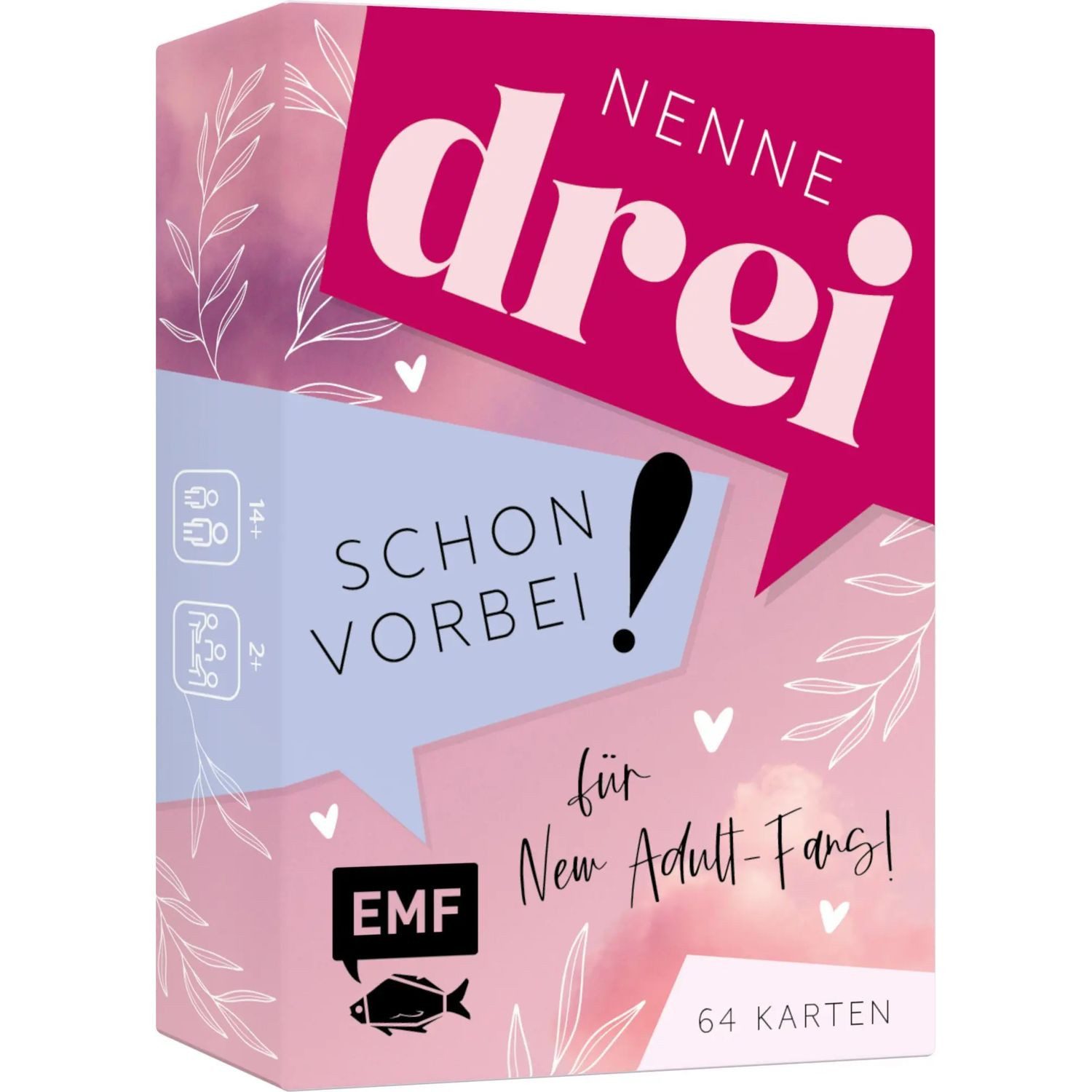 Michael Fischer Spiel Kartenspiel: Nenne drei - schon vorbei! ... für New Adult-Fans!