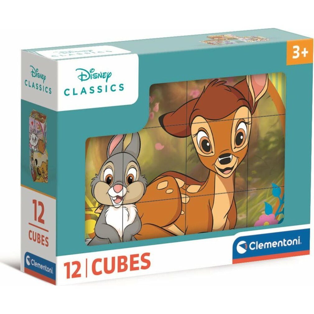 Clementoni® Puzzle Disney Bambi-Puzzle 12teilig, Puzzleteile günstig online kaufen